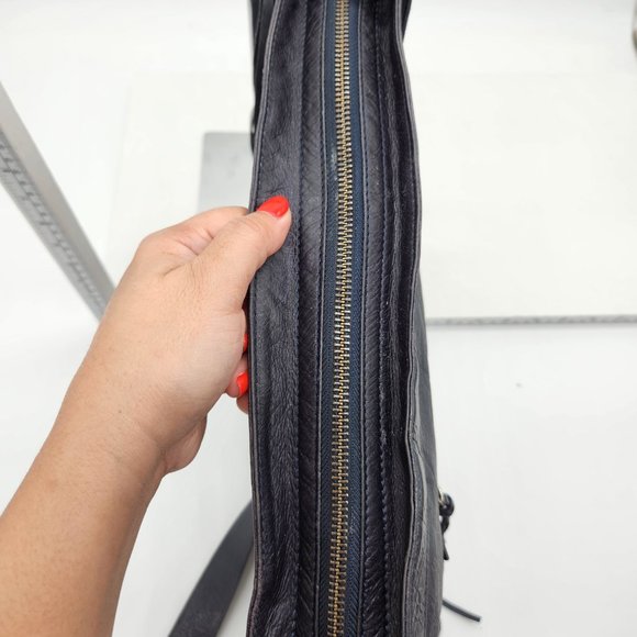 ❤️ SOLD ❤️Balenciaga Chevre Classic Hardware Flat Messenger 103BALXADA - Picture 8 of 12